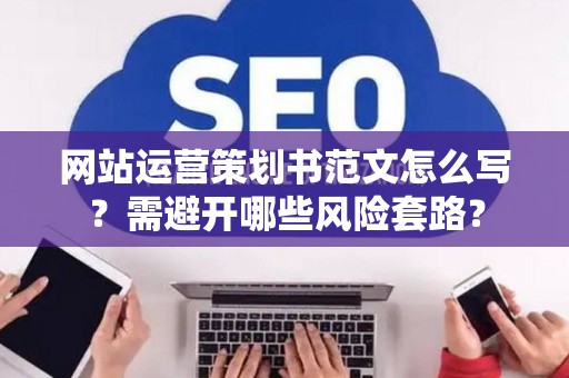 网站运营策划书范文怎么写？需避开哪些风险套路？